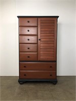 Tall Wood Dresser / Armoire