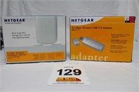 Netgear USB Port & Netgear 8-Port Gigabit