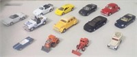 Lot of 13 toy cars