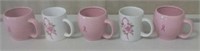 Lot of 5 breast cancer coffee mugs