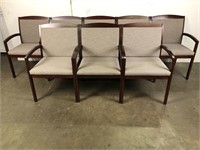 Lot of 8 office/ conference armchairs