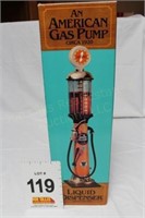 An American Gas Pump Circa 1980 Liquid Dispenser,