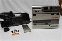 Pentex VHS Recorder Color Video Camera