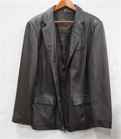 Women's Jacqueline Ferrar  Leather Jacket-XL