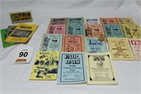 Union County Fair Premium Books:  1968 - 1983