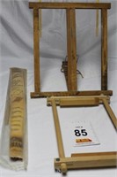 (2) Wooden Scroll Frames 17" x 12", & 2nd Holds