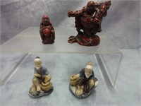 Small Mudmen & Buddhas