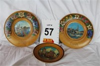Hand painted Wooden Wall Plates from Airich