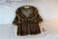 Natural Autumn Hazel Mink Stole