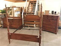 Empire furniture bedroom suite queen. Comes with