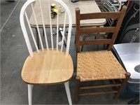 Two chairs good condition.
