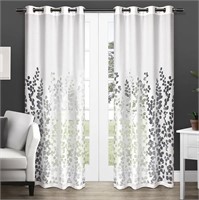 Exclusive Home Curtains Wilshire Burnout Sheer