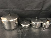 Farberware stainless pans-used.