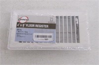 Danco 62069 4 x 8" Steel Floor Register with