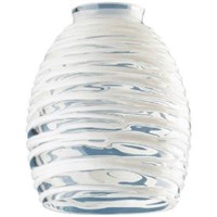 Westinghouse Glass Shade, Clear with White Rope