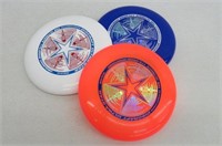 Lot of (3) Discraft Frisbees, Assorted Colours