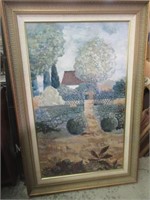 Very Large Framed Oil Painting 50"x33"