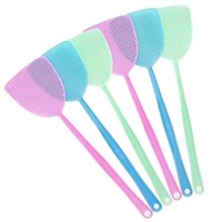 (6) Fly Swatters Assorted Colours