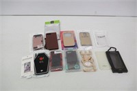 Lot Of (10) Various Phone Cases