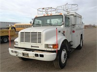 1997 International 4700 Reel Service Truck