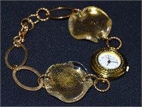 Narmi Murano Glass Quartz Lady's Watch