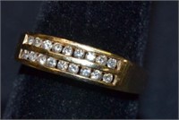 14k Gold & Diamonds Men's Ring
