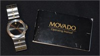 Movado Men's Brushed Stainless Wrist Watch