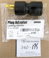 Conntek 20 to 20-Amp Locking Adapter Plug