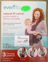 Evenflo Natural Fit Infant Carrier For 7 - 45lbs