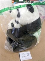 Panda Bear with Cub 15" Miyoni Stuffed Animal