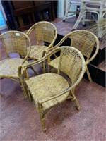 Bamboo chairs