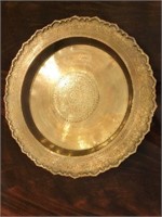 Extraordinarily nice! Decorative metal plate