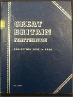 Great Britain Farthings Collection 1937 to 1956