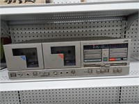 Vintage JVC KD-W7 Dual tape deck