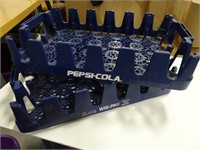 Set of soda crates (one labeled Pepsi)