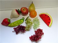 Assorted Faux fruit for decoration