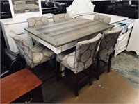 Bolanburg Dining Room Table and 6 Medallion Stools