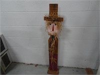 Wooden Scarecrow decorator