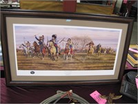 Framed signed & numbered print "Bold & Fearless"
