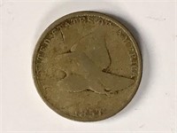 1857 Flying Eagle Cent  G