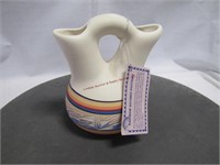 Native American wedding vase pot Rainbow