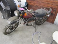 1974 Kawasaki 100: 10 speed 5 offroad 5hwy gears