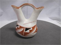 Native American wedding vase by C. Gachupin