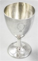 Sterling Silver Goblet, circa 1786, 241.3g