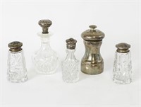 Ster Sil Salt & Pepper Shakers, Mill, Oil Jar