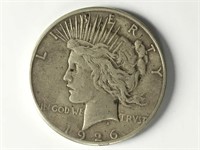 1926-S Peace Dollar  VF