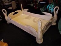 Phyllis Morris Wooden Swan Twin Bed