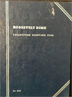Roosevelt Dime Collection starting at 1946