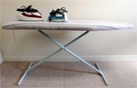 Ironing Board & Two irons