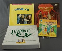 Wizard of Oz Ultimate Book, VHS & Album Collection